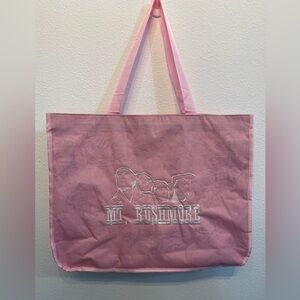 Mt. Rushmore Pink Travel Tote President Tourist Large Lg Nylon Shoulder Bag
